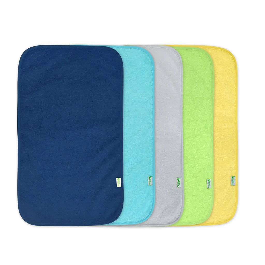 Pack Sin Manchas: 3 Baberos con cuello + 5 Tutos azul + ¡¡CAJA DE REGALO!! (NIÑO)