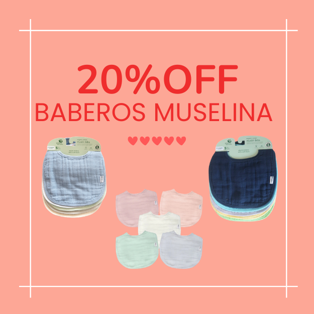 Cyber Baberos Muselina