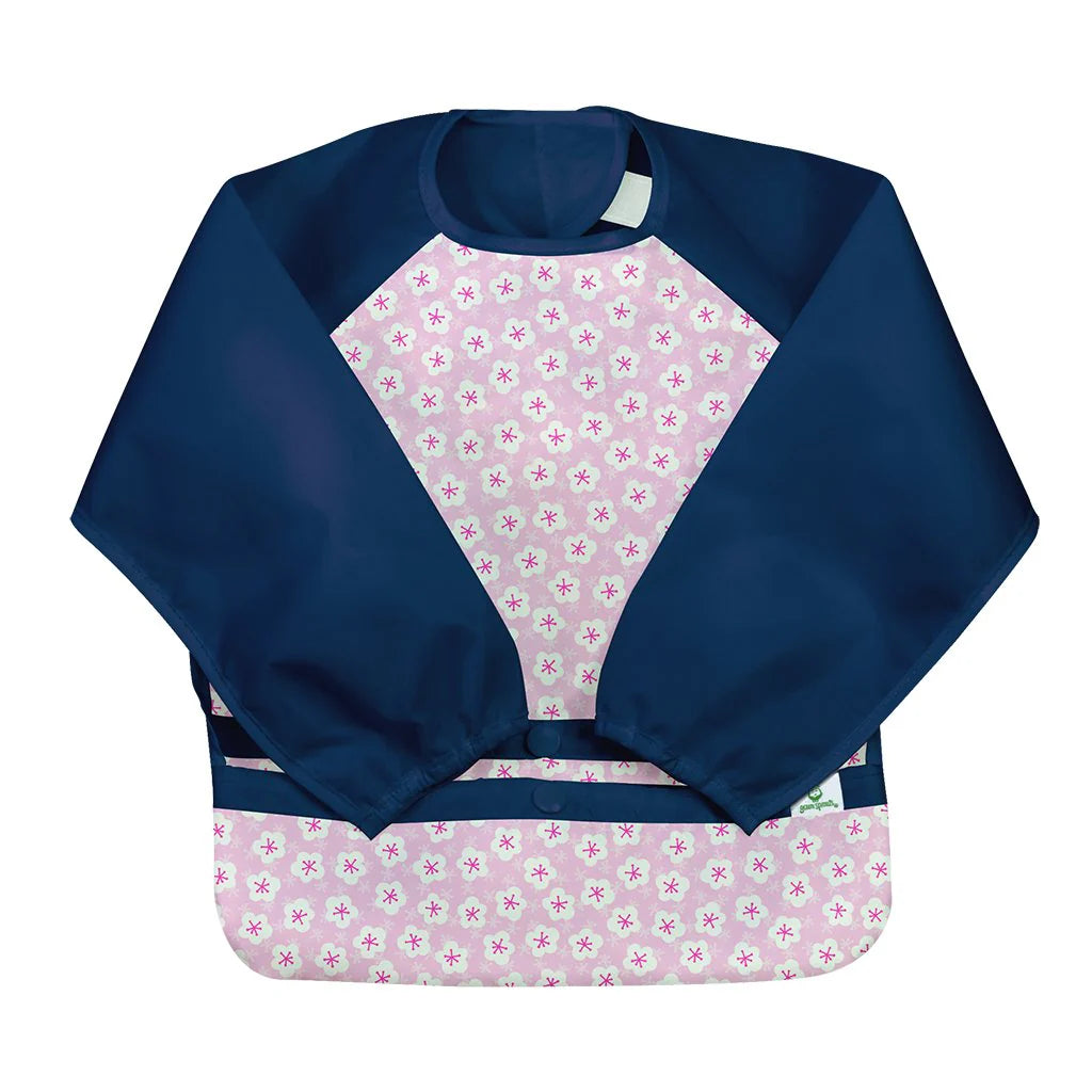 Pack 2 Baberos Impermeables Blue Manga Larga