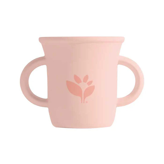 Vaso Entrenamiento Silicona Rosa Green Sprouts