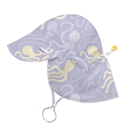 Gorro Flap UPF50+ Lavanda Pulpo Green Sprout