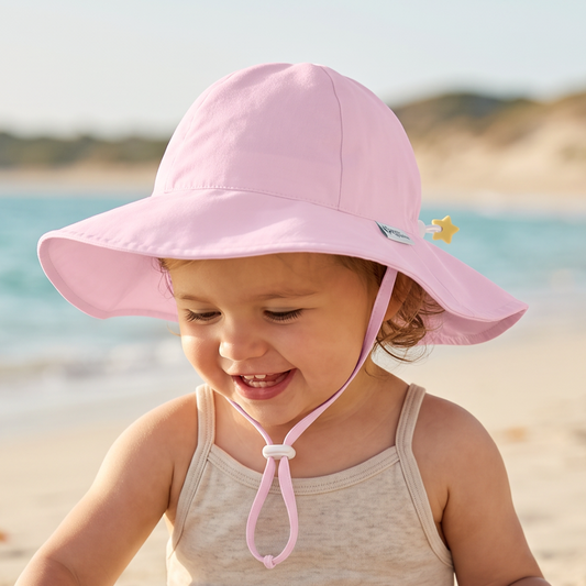 Gorro UPF50+ Brim Rosa Green Sprouts