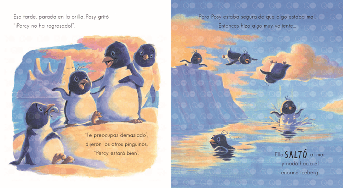 Una pingüino poco valiente (2a+)