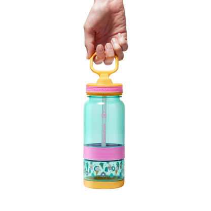 Botella Tritan™ 2 en 1 para Agua y Snacks Dulces Thermoflask