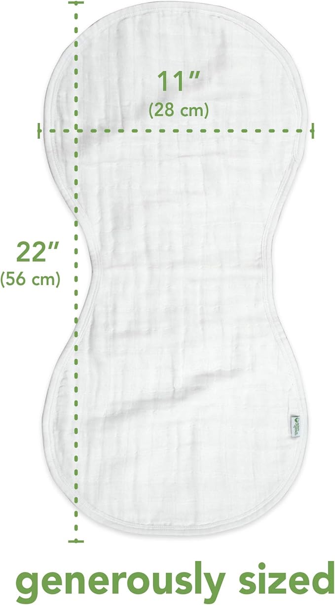 Pack 3 Tutos Muselina Blanco Green Sprouts