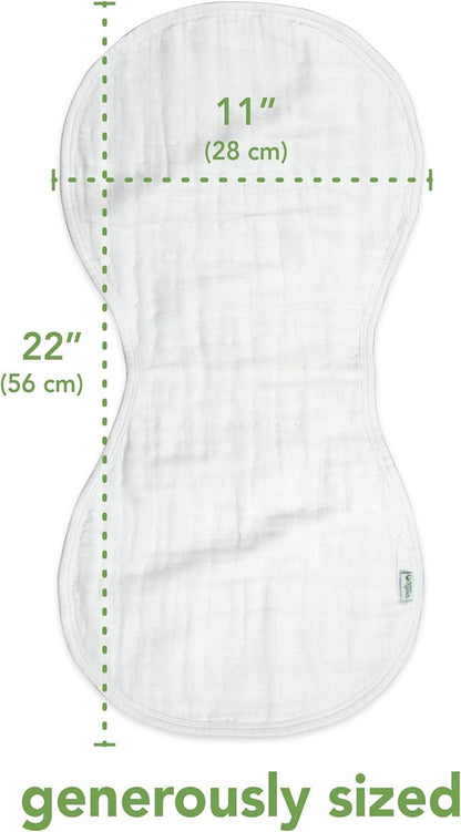 Pack 3 Tutos Muselina Blanco Green Sprouts