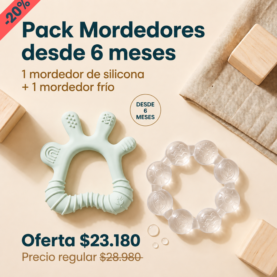 Pack Mordedores +6 Meses