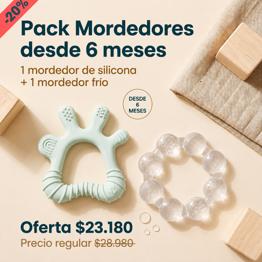 Pack Mordedores +6 Meses