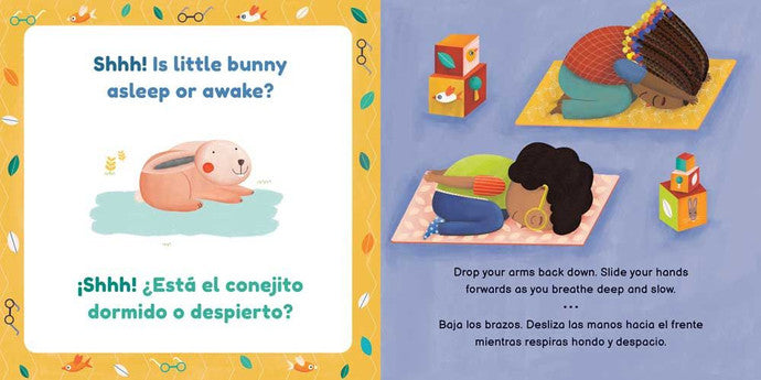 Niños Yoga: Calm bunny - Conejito calmado (2a+)