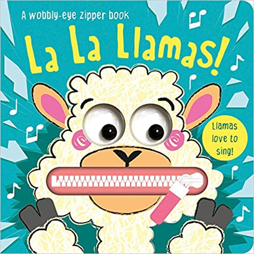 A Wobbly-eye zipper La La Llamas! (0a+)