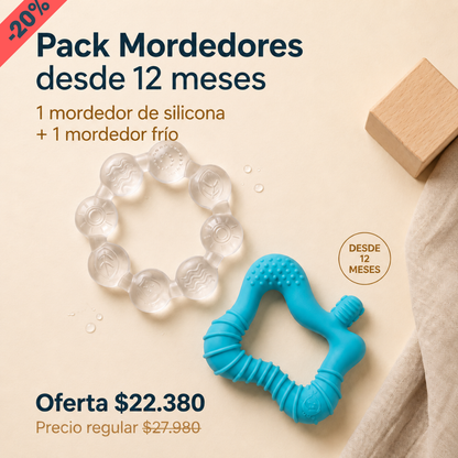 Pack Mordedores +12 Meses