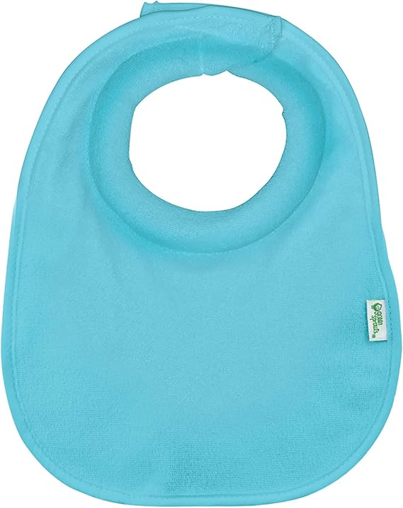 Pack 3 Baberos Impermeable Con Cuello Aqua Green Sprouts