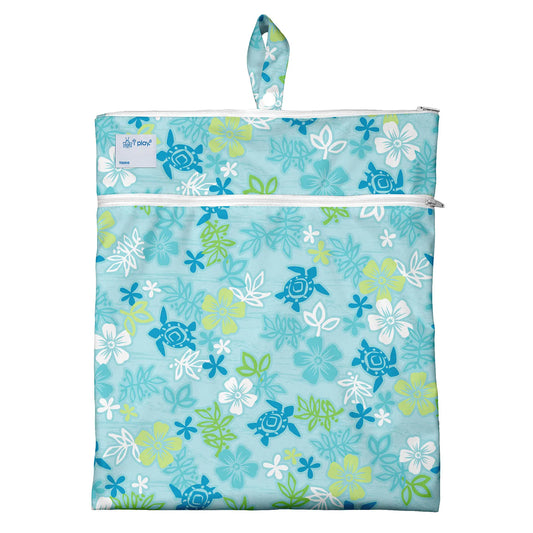 Bolso Impermeable Celeste Hawai Green Sprouts