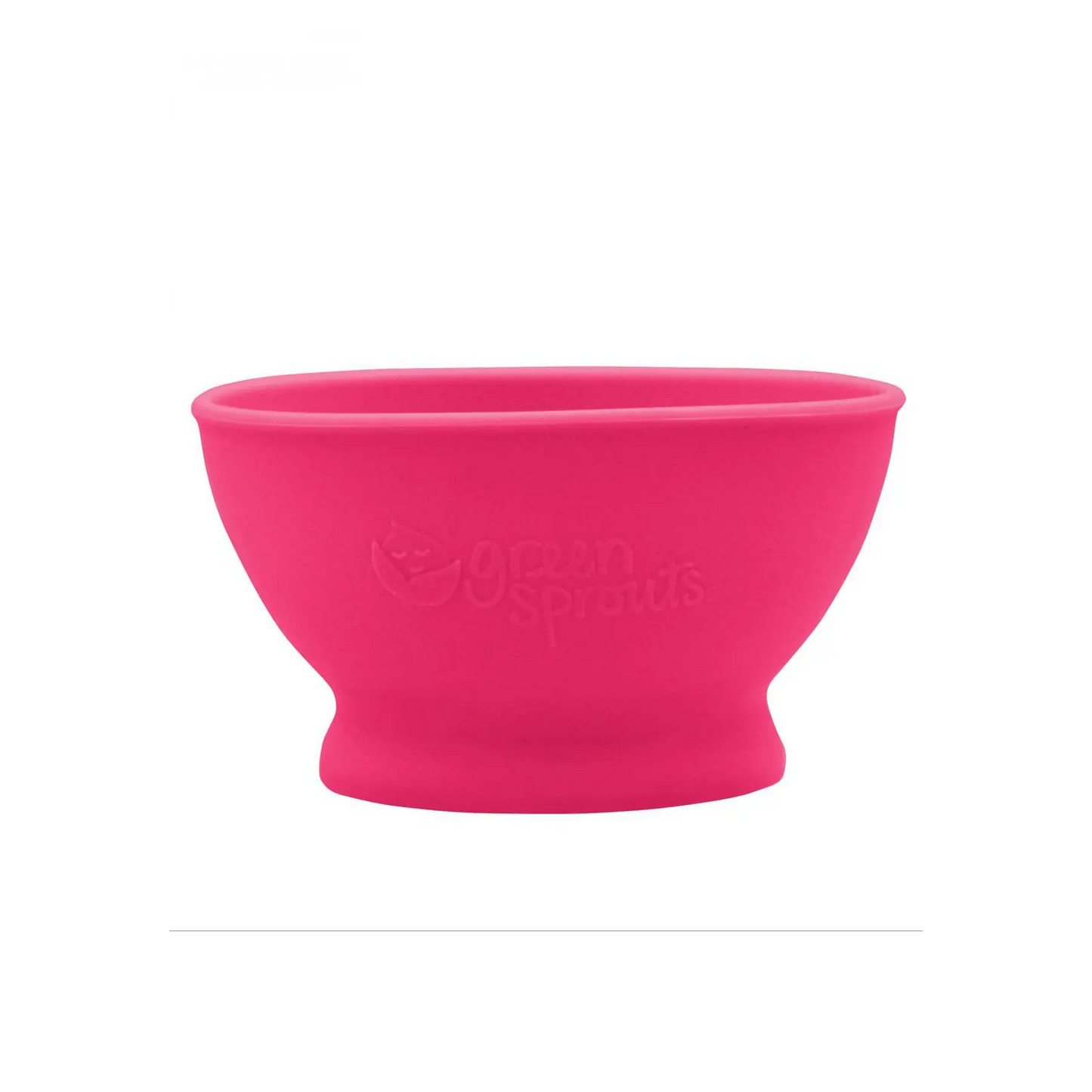 Bowl de Silicona Rosado +6 meses Green Sprouts