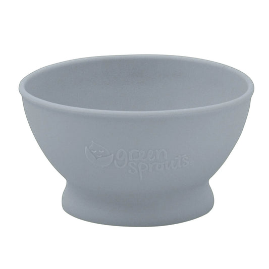 Bowl de Silicona Gris +6 meses Green Sprouts