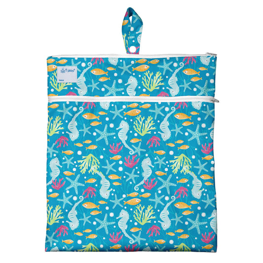 Bolso Impermeable Celeste SeaFriends Green Sprouts