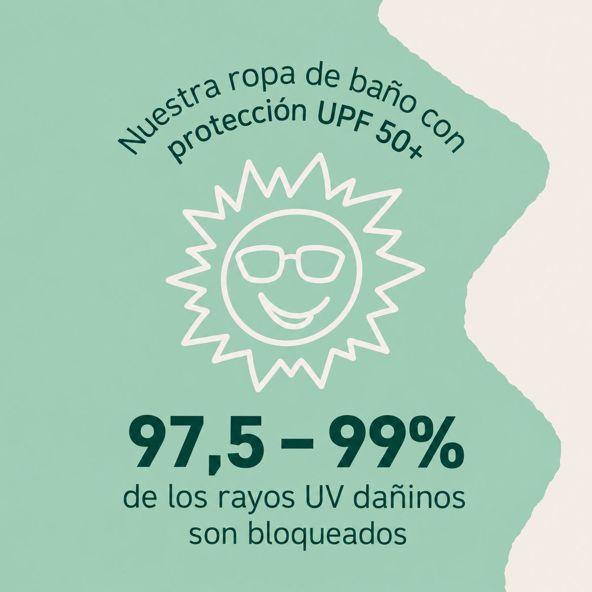 Polera Agua UPF50+ Manga Larga Amarilla Green Sprouts