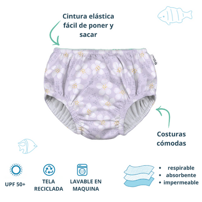 Pañal de Agua Reutilizable Flores Green Sprouts