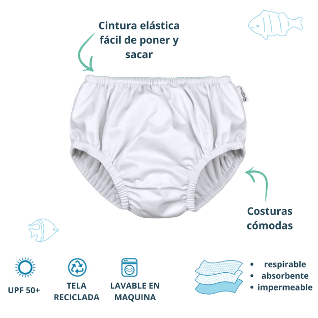 Pañal de Agua Reutilizable Blanco Green Sprouts
