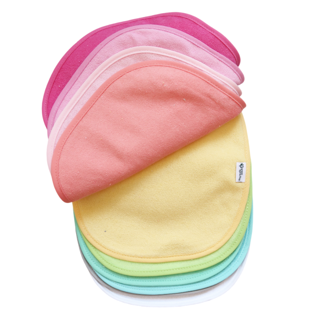 Pack 10 Baberos Impermeable Mix Rosado Green Sprouts