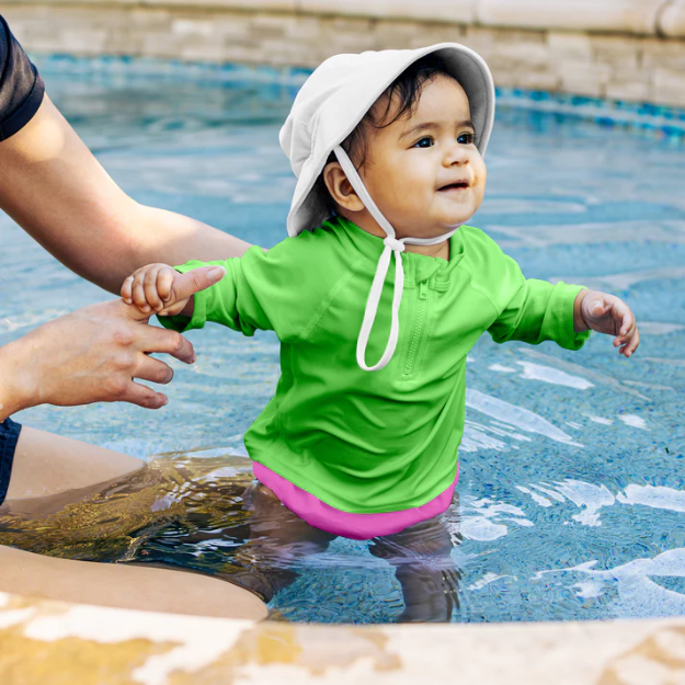 Gorro Filtro UV Brim Blanco Green Sprouts