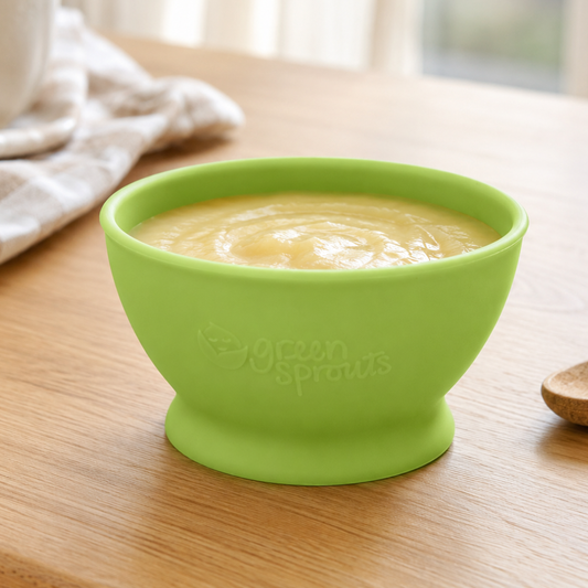 Bowl de Silicona Verde +6 meses Green Sprouts