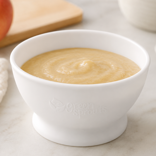 Bowl de Silicona Blanco +6 meses Green Sprouts