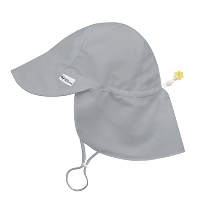 Gorro Flap UPF50+ Gris Green Sprouts