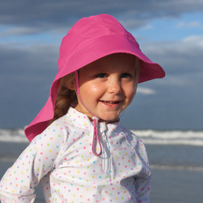 Gorro UPF50+ Aventura Fucsia Green Sprouts