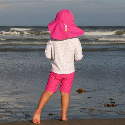 Gorro UPF50+ Aventura Fucsia Green Sprouts