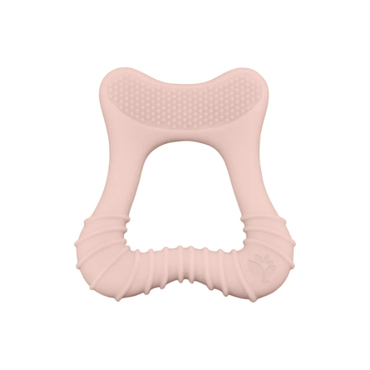 Mordedor Limpiador De Encías De Silicona Coral Green Sprouts (+3m)