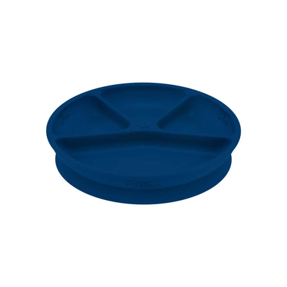 Plato de Silicona Ventosas Azul Green Sprouts