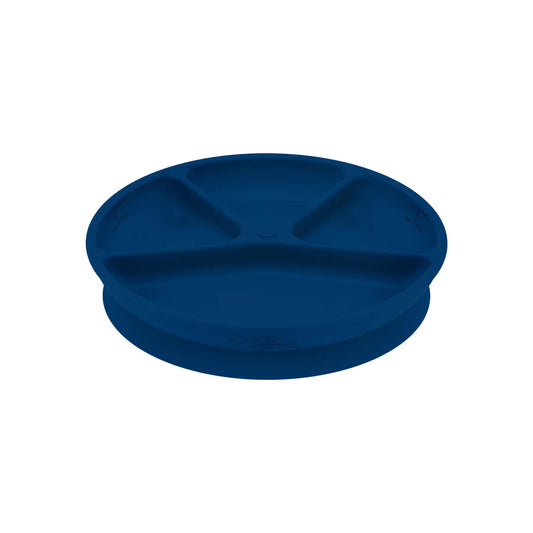 Plato de Silicona Ventosas Azul Green Sprouts