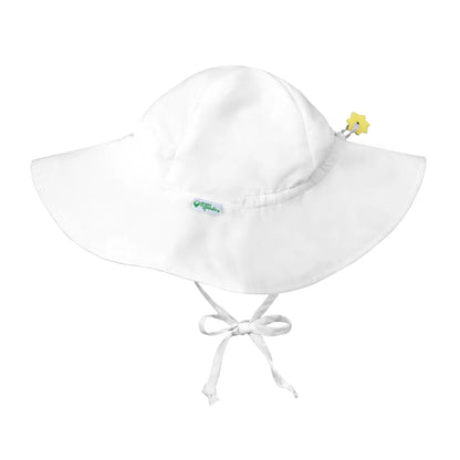 Gorro UPF50+ Blanco Brim Cinta Green Sprouts
