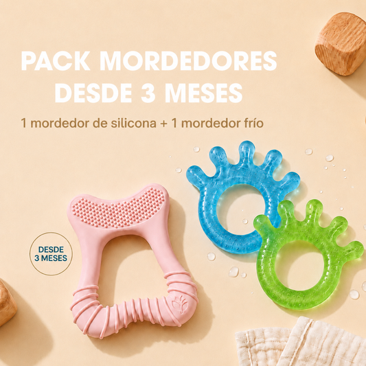Pack Mordedores +3 Meses Azul