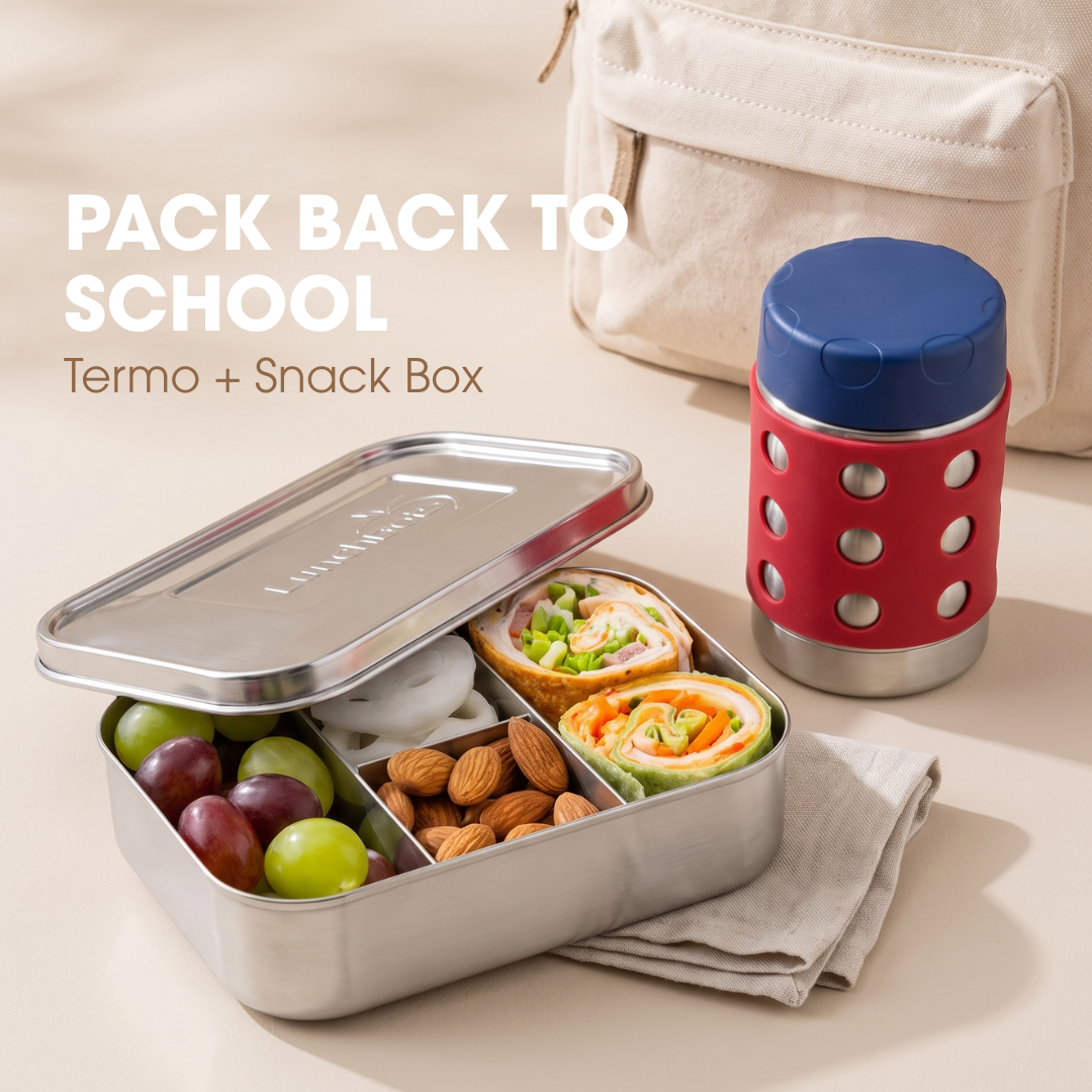 Pack Back To School / Termo + Porta Snack