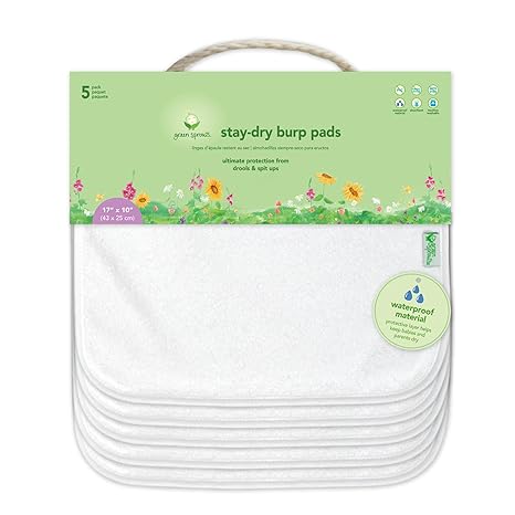 Pack 5 Tutos Impermeable Blanco Green Sprouts