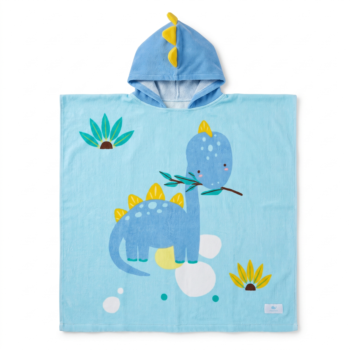 Toalla Poncho Niño Dinosaurio (1-6 años)